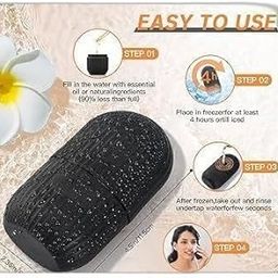 Ice Roller for Face Massager | Reusable Ice Holder Tool for Glowing & Clear Skin | Easy to Use and Carry | Cold Massage Therapy for Skin|Type -947 for Home and Kitchen-84
