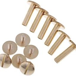BNF®2x6 Pieces Solid Brass Nail Rivet Stud Button for Belt Bag Leather Craft 15mm|Crafts | Leathercrafts | Leathercraft Accessories | Other Leathercraft Accessories-image-26