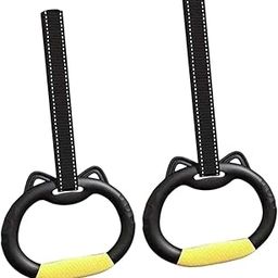 THE STYLE SUTRA® 2 Pieces Gymnastics Rings Gym Rings for Sports Shoulder Arm Training Workout | Sporting Goods | Team Sports | Gymnastics | Equipment-image-67