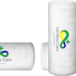 Limitless Care Pure Cotton Roll 300gm For Makeup Remover Cotton Pads For Face | Toner application |Ultra Soft Cotton| Facial Cleansing Wipes For Parlor and Baby Care (Pack of 4)-image-64