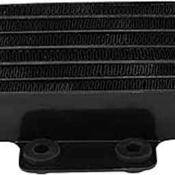 Oil Cooler, Heat Resistant Long Durability Oil Cooler Radiator for Car(Black, Standard 85ML)-image-36