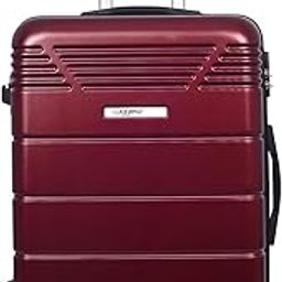 Star Light-Weight & Durable Polycarbonate DEEP RED Unisex Hard Luggage| Medium - 65cm|8 Smooth Spinner TPV Wheels, Outer Combi Lock | Trolley Bag-picture-26