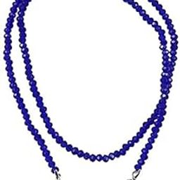 Face Mask Lanyard for Women Men Mask Holder Eyeglass Chains Adjustable Comfortable Face Mask Chain Holder Hanger Cords String Necklace with Clips (Blue Colour)-28