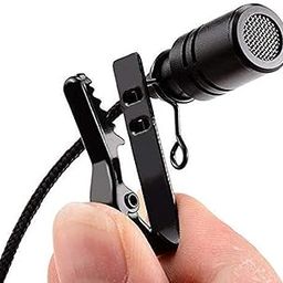 OAHU® Digital Noise Cancellation Clip Collar Mic Condenser for YouTube Video | Interviews | Lectures | Ruggeds | Travel Videos Mike for Mobile-19