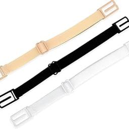 Bra Strap Elastic Holder Combo - 3 PCS Adjustable Elastic Bra Strap Holder - Anti-Slip Cleavage Enhancer, Bra Strap Converter for Racerback Tops and Dresses-picture-9
