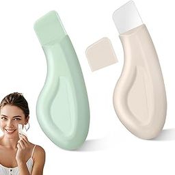 Xfopz 2PCS Blackhead Remover Tool for Face Nose,Face Spatula for Facial Cleansing, Face-Scraper,Skin Care Tool, Birthday Gifts for Mom Wife Daughter Men Women-27