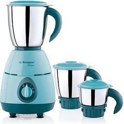Premier Carina 500W Mixer Grinder- Light Green | 3 Stainless Steel Multipurpose Jars | ABS Body | Overload safety | Heavy Duty Motor | 5 Years Motor Warranty | 1.5 Thickness Multifunctional Blade-12