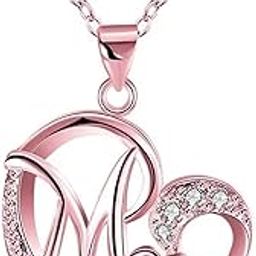 Heart Pendant Necklace with Chain for (PAPS1101921PR)-13