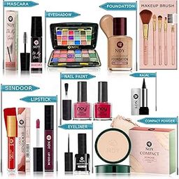 NOY Makeup Kit Combo Marvel- Flawless Fusion For Stunning Looks (Kit-15 Pcs) #YN253-51