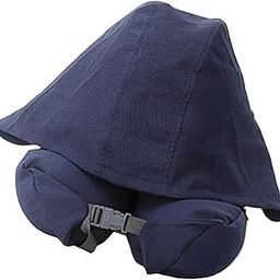 UJEAVETTE® Neck Pillow Washable Trip Portable Flights Accessories for Trips Travelling blue-52