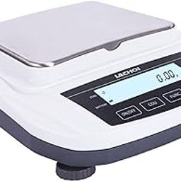 LACHOI Lab Scale 1000g×0.01g High Precision Analytical Balance 0.01g Digital Scale Accuracy Laboratory Precision Scale Jewelry Gram Pharmacy Scale,LCD Display(No Test Weight)-picture-2
