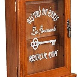 MERISHOPP®Key Box Key Rack with Hooks Key Hanger Key Organizer for Hallway Garage Door|Home & Garden | Home Decor| Key & Letter Holders'-14