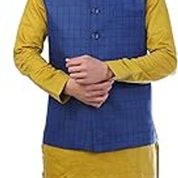 Checks Nehru Jacket-image-47