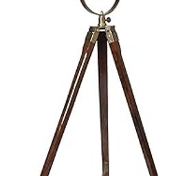 C.A Classic Wooden Floor Lamp, Copper, Pack of 1 Wooden Floor Lamp, Copper, Pack of 1-image-48