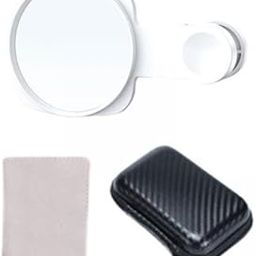 2xPhone Mirror Reflection Clip Selfie Device Portable Phone Camera Mirror Clip White-image-3