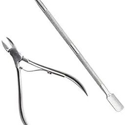 ZAUKY Stainless Steel Cuticle Trimmer & Cuticle Nipper for Fingernails and Toenails Durable Gel Nail Polish Remover Pedicure Manicure Tools-10