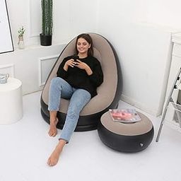Anti Bikili InflatabIe Chair-Footstool with Household Air Transform Your Indoor and Outdoor Spaces with This InflatabIe Chair (A3)-picture-15