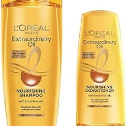 L'Oreal Paris Extraordinary Oil Hair Combo - Pack of 2 (Shampoo-340ml & Conditioner-180ml)-35