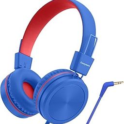 Cowyawn Kids Headphones, Toddler Headphones with Safe Volume Limiter 94dB, Wired School Headphones for Kid with Adjustable and Flexible Design for Boys and Girls (Navy)-image-6