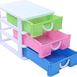 Kuber Industries 3 Layer Storage Drawer, Multicolour, Standard, 7.87 x 11.8 x 2.75 inches (CTKTC013172)-33