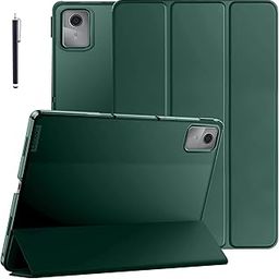 Robustrion Cover for Lenovo Tab M11 Cover Case, Flip Cover with Translucent Back for Lenovo Tab M11 Tablet 11 inch [ Auto Sleep Wake Support] - Dark Green-image-32