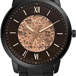 Men Analog Neutra Automatic Black Dial and Band Automatic Stainless Steel Watch ME3183-2