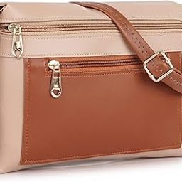 Stylish Multi-Pocket Zip Closure Cross Body bag| Travel Side Bag| Sling Pouch Bag|Messenger shoulder bag with Adjustable Strap (23 x 17.7 x 5 cm)-image-59