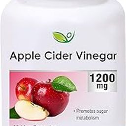 Biotrex Nutraceuticals Apple Cider Vinegar 1200 mg -Pack Of 60 Capsules-3