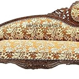 ARVISH ENTERPRISES Wooden Sheesham Wooden Sofa Couch/diwan Three Seater for Living Room & Hotel Furniture | Size - 71 X 25 X 46 inches-image-75