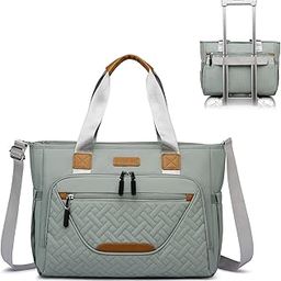 Diaper Bag Tote Bag, Large Tote Diaper Bag with 16 Inch Laptop Compartment, Crossbody Toddler Diaper Bag for Mom-image-57