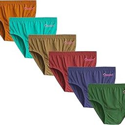 Cupatex Cotton Hipster Panties(Pack of 6)-image-12