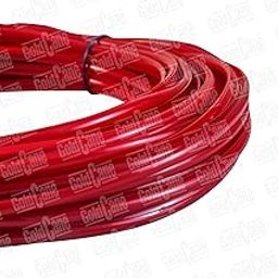 M M PLASTIC INDUSTRIES Plastic Broom Wires for, Basket Wire, Colour Plastic Wire, Wire Roll, Craft Making Wire Flower Vases Making wire (Dark Red)-image-95