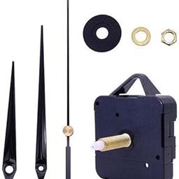 ATORSE 3xQuartz Wall Clock Movement Black Hands Mechanism Replacement Repair Kit-picture-6