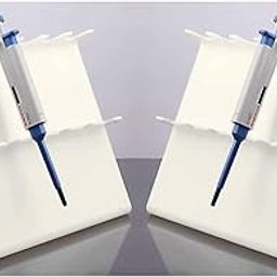 2pcs Pipettor Stand?Laboratory Pipette Stand ?Plastic Pipette Rack Hold up to 6 Pipettors (Doesn't Include Pipettors)-11