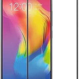 SmartLike 9H 3D Tempered Glass Screen Protector Guard, Full Glue Curved Tempered Glass for Vivo 1723 - Black-image-35