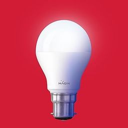 MAGIK Spectrum 7W LED Lamp (Red) B22 Bulb | Energy Efficient | Upto 4KV Surge Protection-picture-22