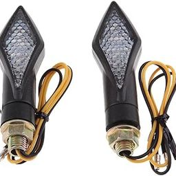 BNF 2pcs Universal Motorcycle Bike LED Turn Signal Light Indicator Blinker Lamp | Collectibles-25