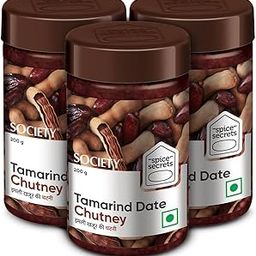 Society Spice Secrets Tamarind Date Chutney | Imli Chutney | Imli Chutney Bottle | Flavourful Chutney | 200g | Pack of 3-image-19