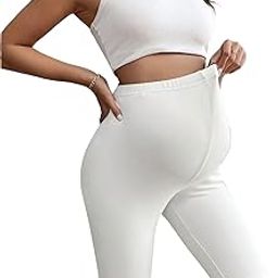 Women's Cotton Lycra Maternity Shorts – Seam-Free, High Waist Support and Stretchable Pregnancy Shorts for Pre & Post Pregnancy-image-44