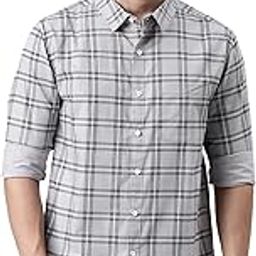Men Checked Full Sleeve Casual Regular Fit Shirt-image-79