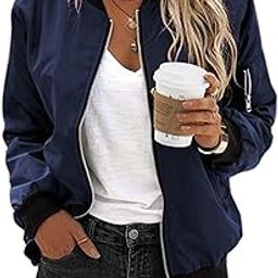Womens Suede Jacket Zipper Short Moto Biker Coat-image-34