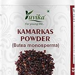 Yuvika Kamarkas Powder - Gond Chunia - Butea Frondosa 100 Grams-image-60