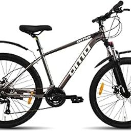 omo Zozila Pro | MTB Mountain Cycle | 27 Speed Shimano Gears | Alloy 6061 Frame |15+ Years (Grey, 19)-picture-12