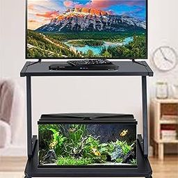 D&V ENGINEERING - Creative in innovation Metal Aquarium Stand, Iron Fish Tank Stand, tv stand Black-picture-13