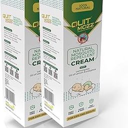 QUITMOZZ Natural Mosquito Repellent Body Cream with Lemongrass Oil - Non Sticky, Anti-Mosquito Bite Lotion, Insect Killer, 8 Hours Protection, DEET-Free, Safe for Kids and Adults, Pack of 2 (50g Each)-2
