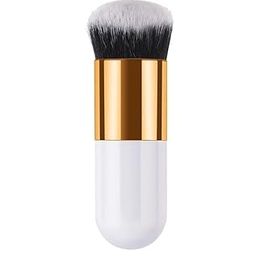 Foundation Makeup Brush Flawless Application for Liquid, Cream, and Powder Makeup Blending All-in-One Foundation Brush – Perfect for Liquid, Cream & Powder Makeup – Travel-Size, Soft Bristles for Smooth Coverage ( Multi-color )-49