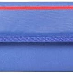 Zestale Cheque Book Holder, Vegan Nylon Expanding Handmade Multiple Cheque Book Holder for Cards, Women/Men Cheque Book Wallet, Traveling Wallets, Checkbook Holder for Office & Home (Blue & Red)-image-47