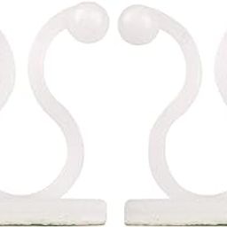 Aichao 100PCS Plant Climbing Wall Fixture Clips Plant Fixer Self-Adhesive Hook Plant Vine Traction Invisible Wall Vines Fixture Wall Sticky Hook Plant Support Fixing Clip Vines Holder-image-84