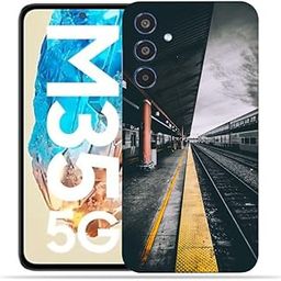 OggyBaba Station Vibes Mobile Skin - Premium Matte Finish Protective Wrap Compatible with Samsung Galaxy M35 5g - Slim & Stylish Design-image-8