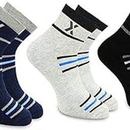 Ankle Socks Smartstep Mix - Stylish and Soft Cotton Socks for Men and Women, Ideal for Daily Use, Durable Design – Pack of 3 (Modal-ZEN)-55